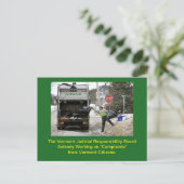 Vermont Judicial Conduct Board: Postcard Postkarte (Stehend Vorderseite)