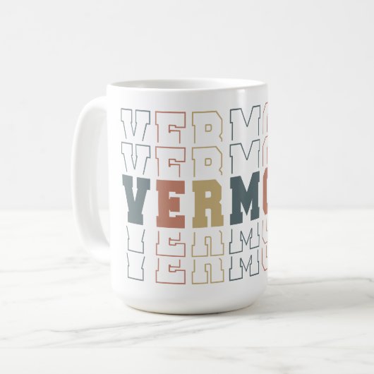 Vermont Kaffeetasse (Vorderseite Links)