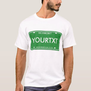 Vermont-Kfz-Kennzeichen T-Shirt