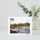 Vermont Lake Front Postkarte (Stehend Vorderseite)