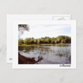 Vermont Lake Front Postkarte (Vorne/Hinten)