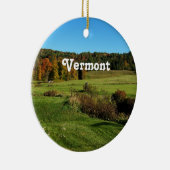 Vermont-Landschaft Keramik Ornament (Rechts)