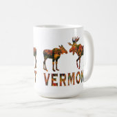Vermont-Laub-Tasse Kaffeetasse (VorderseiteRechts)