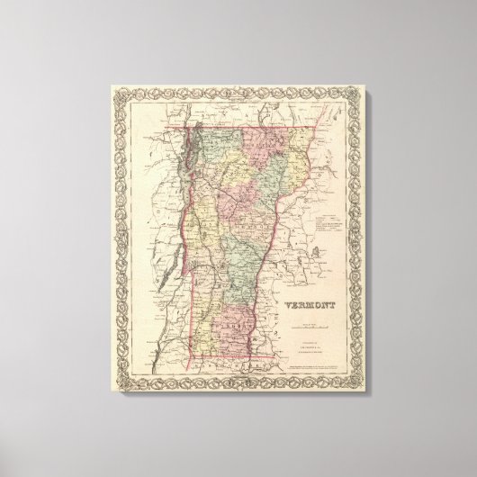 Vermont Leinwanddruck (Vorderseite)
