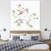 Vermont Leinwanddruck (Insitu (Schlafzimmer))