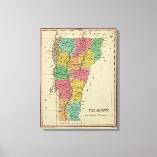 Vermont Leinwanddruck (Vorderseite)