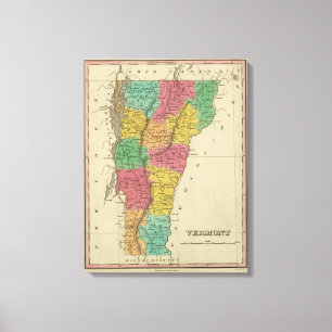 Vermont Leinwanddruck