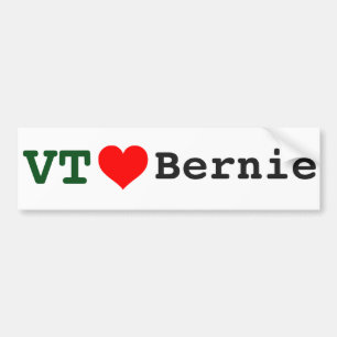 Vermont-Liebe-Bernie-Autoaufkleber Autoaufkleber