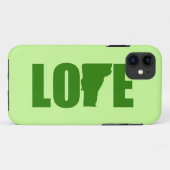 Vermont-Liebe iPhone Fall Case-Mate iPhone Hülle (Rückseite (Horizontal))