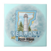 Vermont Lighthouse Tile Fliese (Vorderseite)