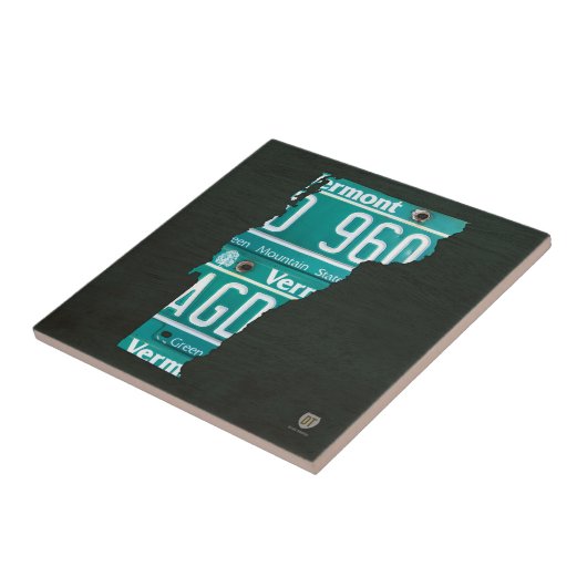 Vermont-Lizenz-Platten-Karten-Keramik-Fliese Fliese (Seite)