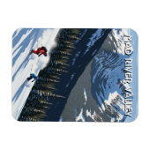 Vermont Mad River Valley Reise Magnet (Horizontal)