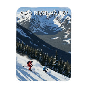 Vermont Mad River Valley Reise Magnet