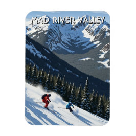 Vermont Mad River Valley Travel Magnet