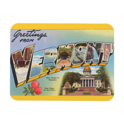 Vermont Magnet (Horizontal)
