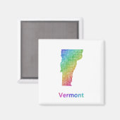 Vermont Magnet (Vorderseite/Rückseite)