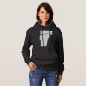 Vermont Map Santa Christmas XMas reindeer Hoodie (Vorne ganz)