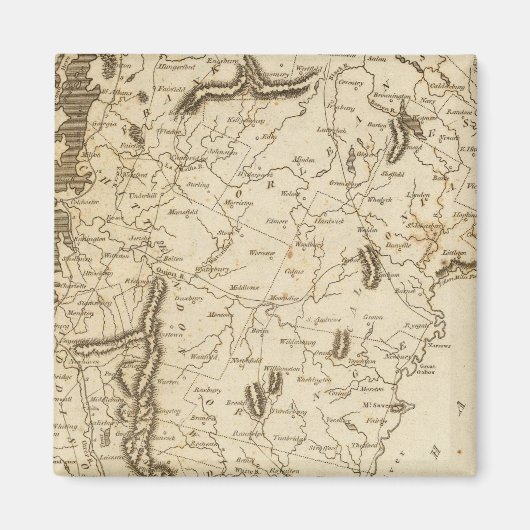 Vermont Map von Arrowsmith Magnet (Vorne)
