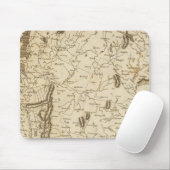 Vermont Map von Arrowsmith Mousepad (Mit Mouse)