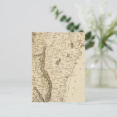 Vermont Map von Arrowsmith Postkarte (Stehend Vorderseite)