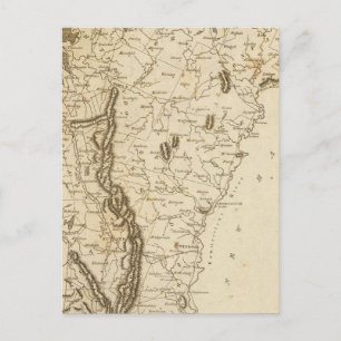 Vermont Map von Arrowsmith Postkarte
