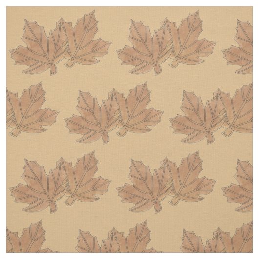 Vermont Maple Leaf Blätter Sugar Candy VT Feinschm Stoff (Muster)