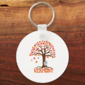 Vermont Maple Schlüsselanhänger (Vorderseite)