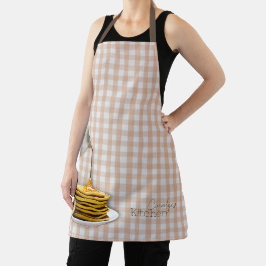 Vermont Maple Syrup Gingham Schürze (InSitu)