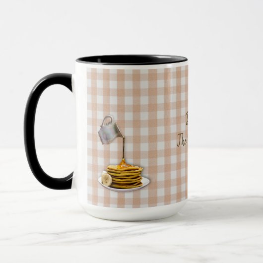 Vermont Maple Syrup Gingham Tasse (Links)