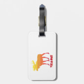 Vermont Moose Gepäckanhänger (Rückseite vertikal)