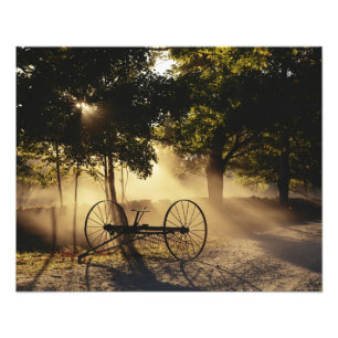Vermont, Nordost-Königreich, Sonnenlicht fällt Fotodruck