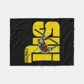 Vermont Okemo Mountain Ski Fleecedecke (Vorderseite (Horizontal))