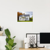Vermont One Room Schoolhouse Poster (Heimbüro)