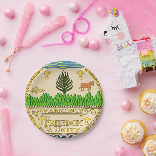 Vermont Pappteller (Party)