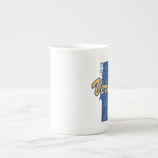 Vermont Porzellantasse (Vorderseite)