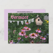 Vermont Postcard Postkarte (Vorne/Hinten)