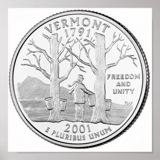 Vermont Poster (Vorne)