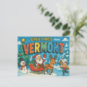 VERMONT Postkarte (Stehend Vorderseite)