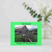 Vermont Postkarte (Stehend Vorderseite)