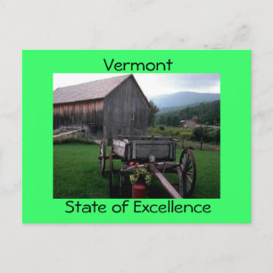 Vermont Postkarte
