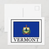 Vermont Postkarte (Vorne/Hinten)