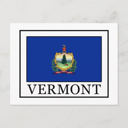 Vermont Postkarte (Vorderseite)