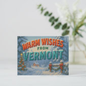 VERMONT Postkarte (Stehend Vorderseite)