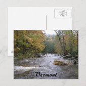 Vermont Postkarte (Vorne/Hinten)