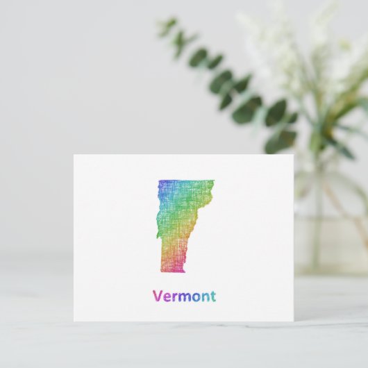 Vermont Postkarte (Stehend Vorderseite)