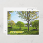 Vermont Postkarte (Vorne/Hinten)