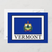 Vermont Postkarte (Vorne/Hinten)