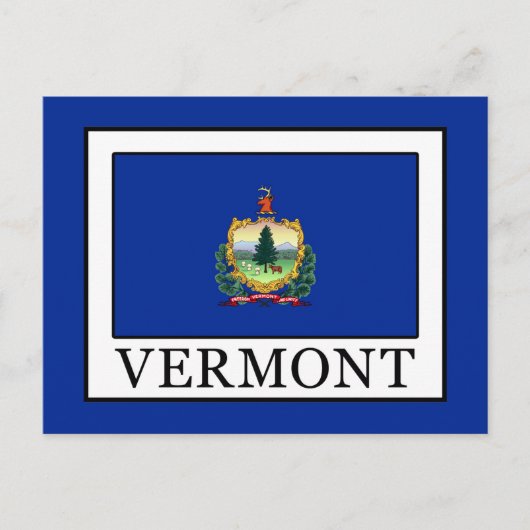 Vermont Postkarte (Vorderseite)