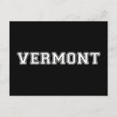Vermont Postkarte (Vorderseite)
