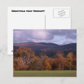 Vermont Postkarte 2 (Vorne/Hinten)